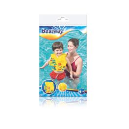 Chaleco Hinchable para Piscina Bestway Amarillo Cangrejo 41 x 30 cm 3-6 años (1 unidad)