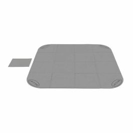 Suelo protector para piscinas desmontables Bestway Lay-Z-Spa 196 x 196 cm Gris Polietileno