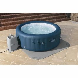 Suelo protector para piscinas desmontables Bestway Lay-Z-Spa 196 x 196 cm Gris Polietileno