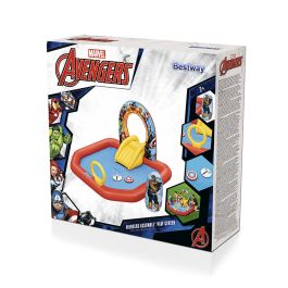 Piscina infantil Bestway The Avengers 211 x 198 x 125 cm Parque de juegos