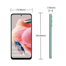 Smartphone Xiaomi Redmi Note 12 8GB/ 128GB/ 6.67"/ Verde Bosque
