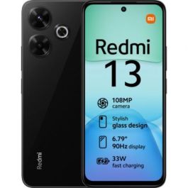 Smartphone Xiaomi Redmi 13 6GB/ 128GB/ 6.79"/ Negro Medianoche Precio: 185.9649001089. SKU: B1JREJ32KD