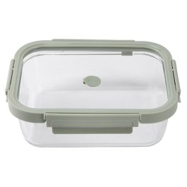 Fiambrera Hermética Lékué Vidrio de Borosilicato Rectangular 1,52 L