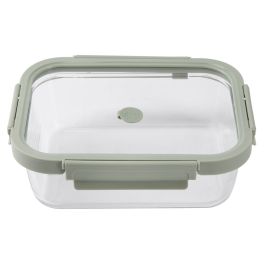 Fiambrera Hermética Lékué Vidrio de Borosilicato Rectangular 1,52 L