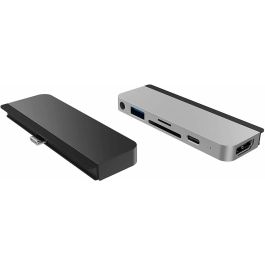 Hub USB Targus HD319B-GRY Gris 60 W (1 unidad)
