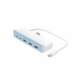 Hub USB Hyper HD34A6 Blanco Multicolor Hub USB Hyper HD34A6 Blanco Multicolor