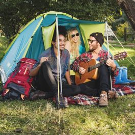 Bestway Tienda Polyester Fibra de Vidrio y Acero 210x210x120 cm Camping 68088