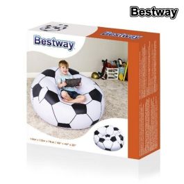 Puff Hinchable Bestway Balón de Fútbol 114 x 112 x 71 cm