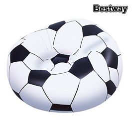 Puff Hinchable Bestway Balón de Fútbol 114 x 112 x 71 cm