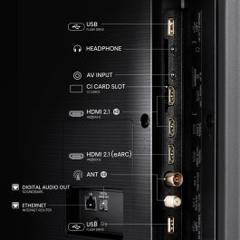 Hisense 65U6NQ ULED Mini LED 65" 4K UHD Smart TV con HDR, Dolby Atmos y VIDAA