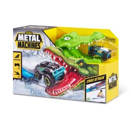 Pista metal machines croc attack, incluye 1 coche 30x9'5x20cm