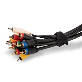 Bridas para cables Startech B506I-HOOK-LOOP-TIES Negro Nailon 15 cm