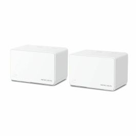 Mercusys Halo H80X(2-pack) Doble banda (2,4 GHz / 5 GHz) Wi-Fi 6 (802.11ax) Blanco 3 Interno Precio: 112.78999996. SKU: B1HXKCYPLF