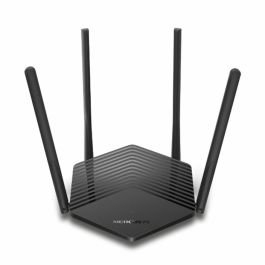 Mercusys MR60X router inalámbrico Gigabit Ethernet Doble banda (2,4 GHz / 5 GHz) Negro Precio: 39.49999988. SKU: B13T42EB9B