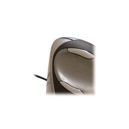 Evoluent VerticalMouse 4 Pequeño Ergonómico USB - Ratón con 6 Botones, Sensor Láser Ajustable, Confort Anti-Dolor Muñeca