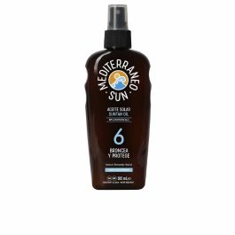 Protector Solar Suntan Oil Dark Tanning Mediterraneo Sun