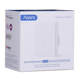 Switch Aqara Smart Wall H1 Doble sin Neutro