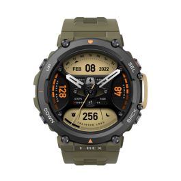 Amazfit T-Rex 2 3,53 cm (1.39") AMOLED 47 mm Digital 454 x 454 Pixeles Pantalla táctil Negro, Verde GPS (satélite) Precio: 364.79000019. SKU: B147GJQG3X