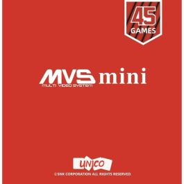 Máquina Arcade Just For Games Snk Neogeo Mvs Mini Sobremesa Rojo 3,5"