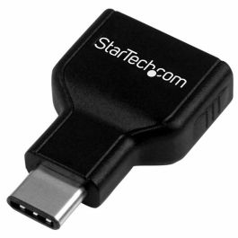 Cable USB A a USB C Startech USB31CAADG Negro
