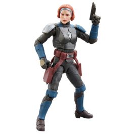 HASBRO Bo-Katan Kryze The Mandalorian Plazir-15 Star Wars Figura articulada 9,5cm con casco, blásters y sable oscuro