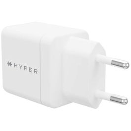 Targus HJG35EU Cargador USB-C GAN 35W Doble Puerto Blanco Carga Rápida PPS