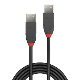 Cable Micro USB LINDY 36693 2 m Negro Gris Multicolor