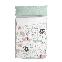 Saco Nórdico sin Relleno HappyFriday Moshi Moshi Best buddies Multicolor 105 x 200 cm Precio: 105.2094998064. SKU: B1B2WHVYWC