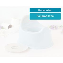 KioKids Orinal Infantil Azul Con Tapa Y Asa +24 Meses