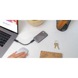 Western Digital My Passport SSD 4TB USB 3.2 Gen 2 Type-C 1050MB/s Lectura 1000MB/s Escritura Disco Duro Externo SSD