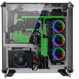 Thermaltake CL-F056-PL14SW-A Ventilador 140mm LED RGB Radiator Fan TT Premium Black 3 Pack