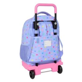 Mochila Escolar Benetton Lila Lila 33 x 45 x 22 cm