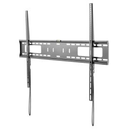 Ewent EW1504 Soporte TV de Pared para 60-100" XXL, VESA hasta 900x600, Carga Máx. 75kg, Perfil Delgado 30.5mm Negro