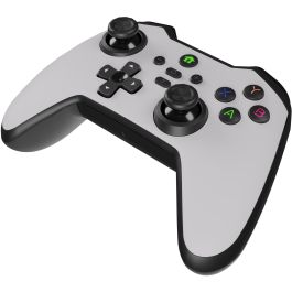 GENESIS Mangan 400 Gamepad Inalámbrico Bluetooth Blanco para PC, Switch, Android, iOS. Precisión, Vibración, Joysticks Analógicos