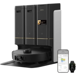 Mova Robot Aspirador Z50 Ultra con 19000 Pa de Succión y Detección Múltiple de Suciedad en Tiempo Real