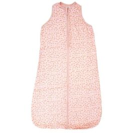 Domiva Saco de dormir de muselina de bambú ultraligero y fresco para verano, 6-24 meses (90 cm). Suave, fácil de lavar, Estampado Poema.