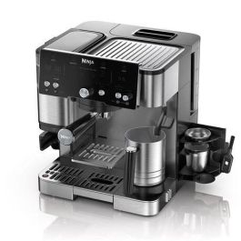 Ninja ES501EU Cafetera Espresso Luxe Essential con Pantalla Digital, Depósito de 2 Litros, Negro y Acero Inoxidable Ninja ES501EU Cafetera Espresso Luxe Essential con Pantalla Digital, Depósito de 2 Litros, Negro y Acero Inoxidable