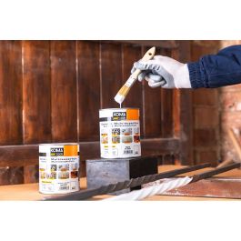 Koma Tools Esmalte Multisuperficies al Agua Negro Satinado 750 ml Interior Exterior Lavable Secado Rápido Koma Tools Esmalte Multisuperficies al Agua Negro Satinado 750 ml Interior Exterior Lavable Secado Rápido