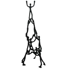 DKD Home Decor Figura Moderno Negro Aluminio 25 x 25 x 71 cm Precio: 60.5. SKU: B19NXH7HG4