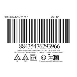 Inde Cesta Cónica Mimbre Cuad. con Asa 17 cm x 17 cm x 7 cm (18 Unidades)