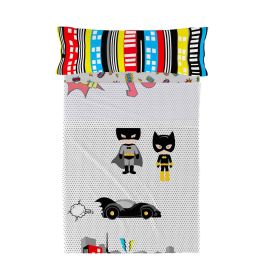 Juego de Sábanas HappyFriday Mr Fox Bat Multicolor Cama de 80/90 2 Piezas Precio: 36.88999963. SKU: B17JXTHJ6W