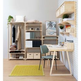 Astigarraga Pata de Madera Bok 4 Posiciones 75x64x5,8cm para Mesa o Escritorio