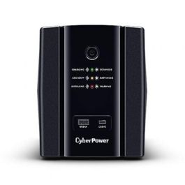 SAI Línea Interactiva Cyberpower UT1500EG/ 1500VA-900W/ 4 Salidas/ Formato Torre SAI Línea Interactiva Cyberpower UT1500EG/ 1500VA-900W/ 4 Salidas/ Formato Torre