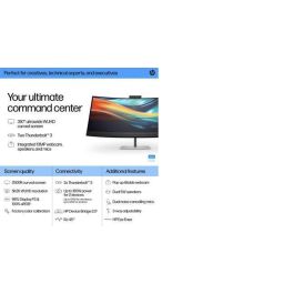 HP Series 7 Pro 39.7 inch 5K2K Conferencing Monitor-740pm