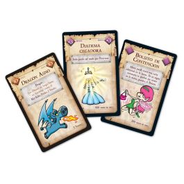 Edge Entertainment Munchkin Dragones Molones - Juego de Cartas de Mesa, Expansión para 3-6 Jugadores (+10 años) con Hadas y Princesas