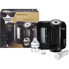Tommee Tippee Perfect Prep Calienta Biberones Nueva Función Hot Shot Negro