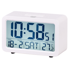 Trevi SLD 3P60 Reloj Despertador Digital Blanco, Rectangular, con Función Snooze, Calendario, Termómetro y Retroiluminación, Pilas AA Precio: 11.88999966. SKU: B1KCC7BDHX