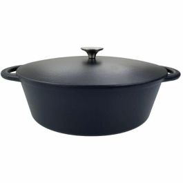 Baumalu 336408 Cacerola Ovalada de Hierro Fundido 33 cm Negro Mate Precio: 91.50000035. SKU: B1DMKS4T5K