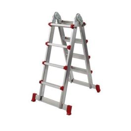 Escalera Outas Multiposicion Telescopica Aluminio 4X4 Peldaños Escalera Outas Multiposicion Telescopica Aluminio 4X4 Peldaños Precio: 256.49999991. SKU: B1GG73HAHD