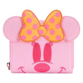 Loungefly Cartera Fantasma Minnie Disney Piel Vegana con Cremallera, Apliques y Bordados que Brillan en la Oscuridad Precio: 27.50000033. SKU: B1J32H6G5F
